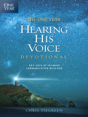 cover image of The One Year Hearing His Voice Devotional